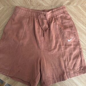 Nike Women's Athletic Shorts in Tan